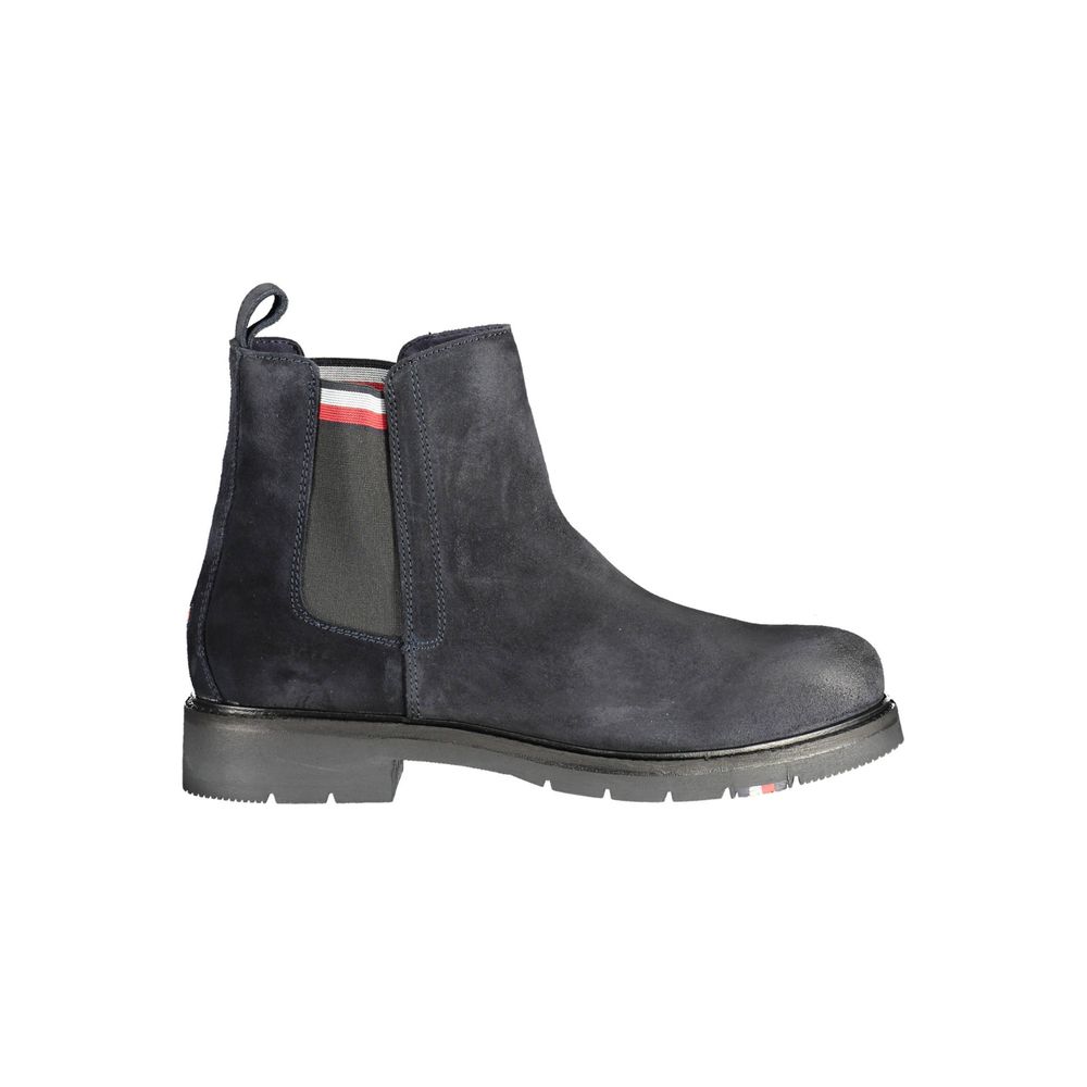 Tommy Hilfiger Blauer Polyester-Stiefel