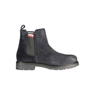 Tommy Hilfiger Blauer Polyester-Stiefel