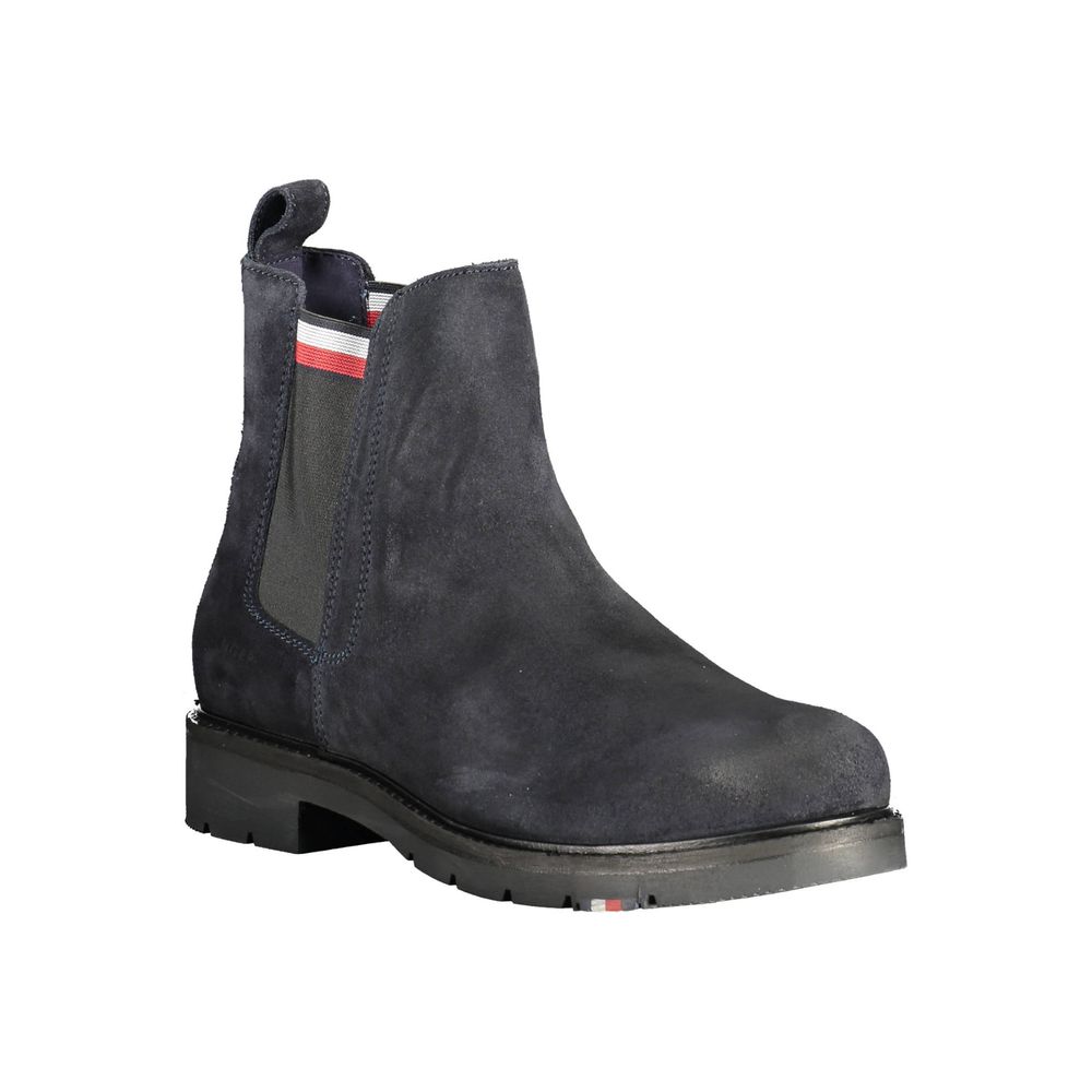Tommy Hilfiger Blauer Polyester-Stiefel