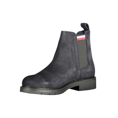 Tommy Hilfiger Blauer Polyester-Stiefel