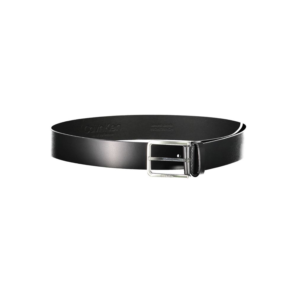 Calvin Klein Schwarzer Ledergürtel