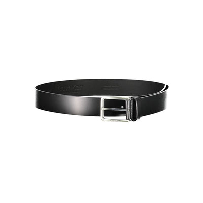 Calvin Klein Schwarzer Ledergürtel