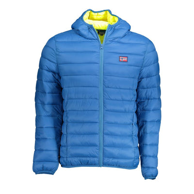 Norway 1963 Blaue Polyamid-Jacke