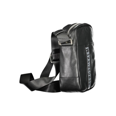 Bikkembergs Schwarze Polyethylen-Umhängetasche