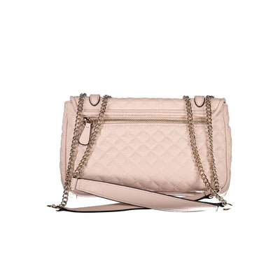 Guess Jeans Rosa Polyethylen-Handtasche