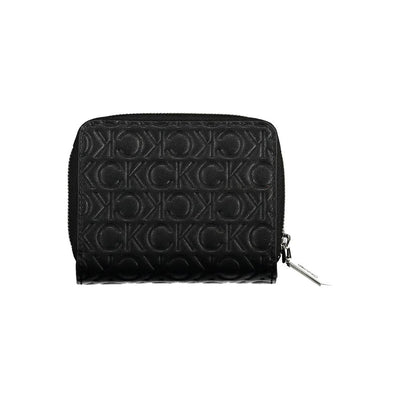 Calvin Klein Schwarzes Polyester Portemonnaie