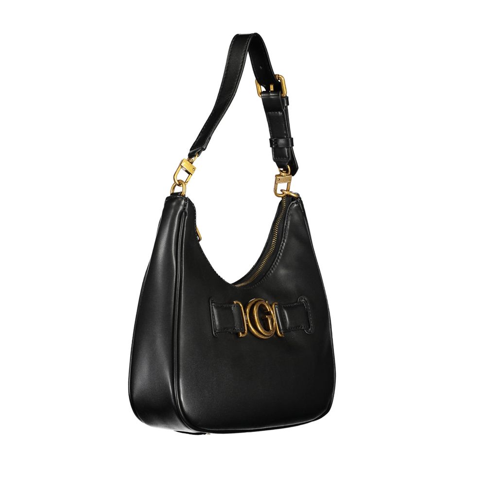 Guess Jeans Schwarze Polyethylen-Handtasche