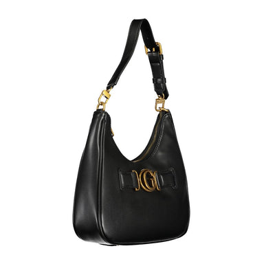 Guess Jeans Schwarze Polyethylen-Handtasche