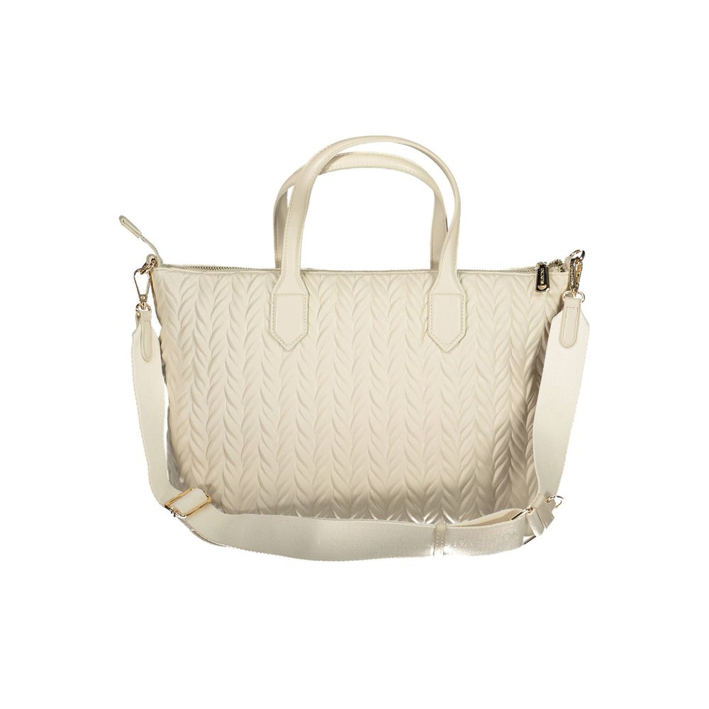 Mario Valentino Handtasche aus weißem Polyethylen