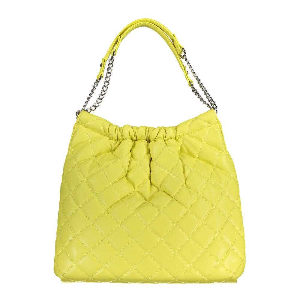 Mario Valentino Gelbe Polyethylen-Handtasche