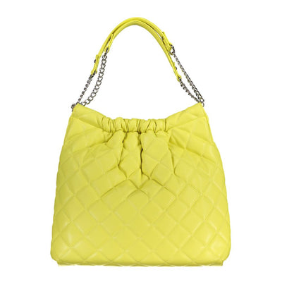 Mario Valentino Gelbe Polyethylen-Handtasche