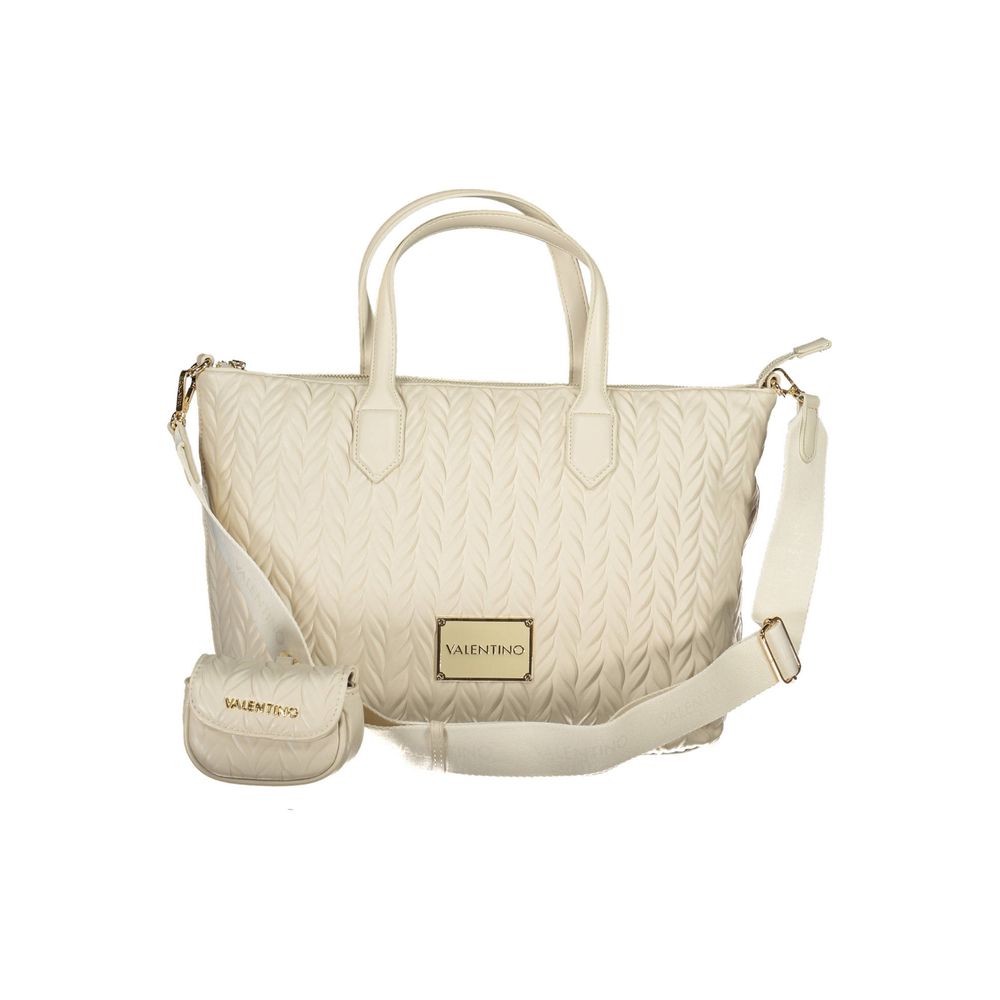 Mario Valentino Handtasche aus weißem Polyethylen