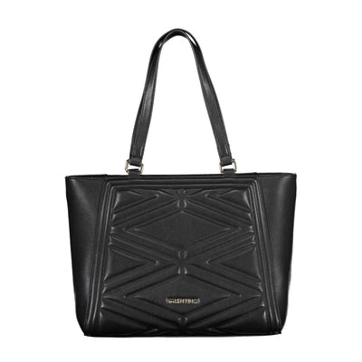 Mario Valentino Schwarze Polyethylen-Handtasche