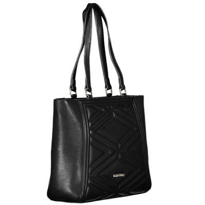 Mario Valentino Schwarze Polyethylen-Handtasche
