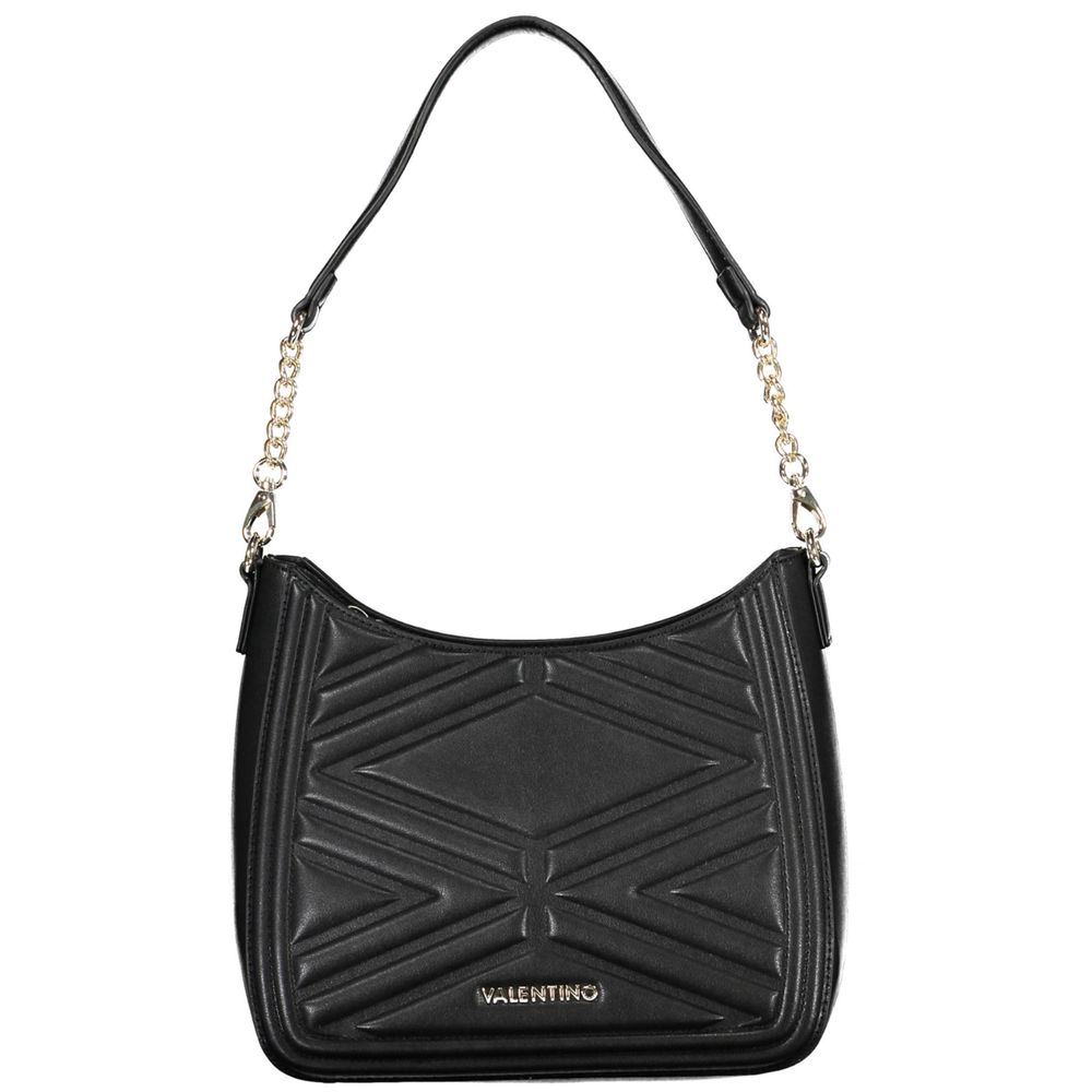 Mario Valentino Schwarze Polyethylen-Handtasche
