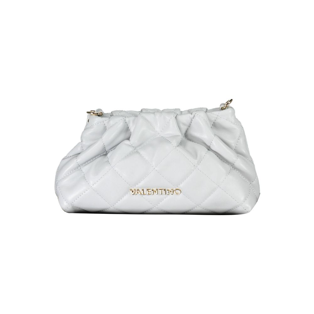 Mario Valentino Graue Polyethylen-Handtasche