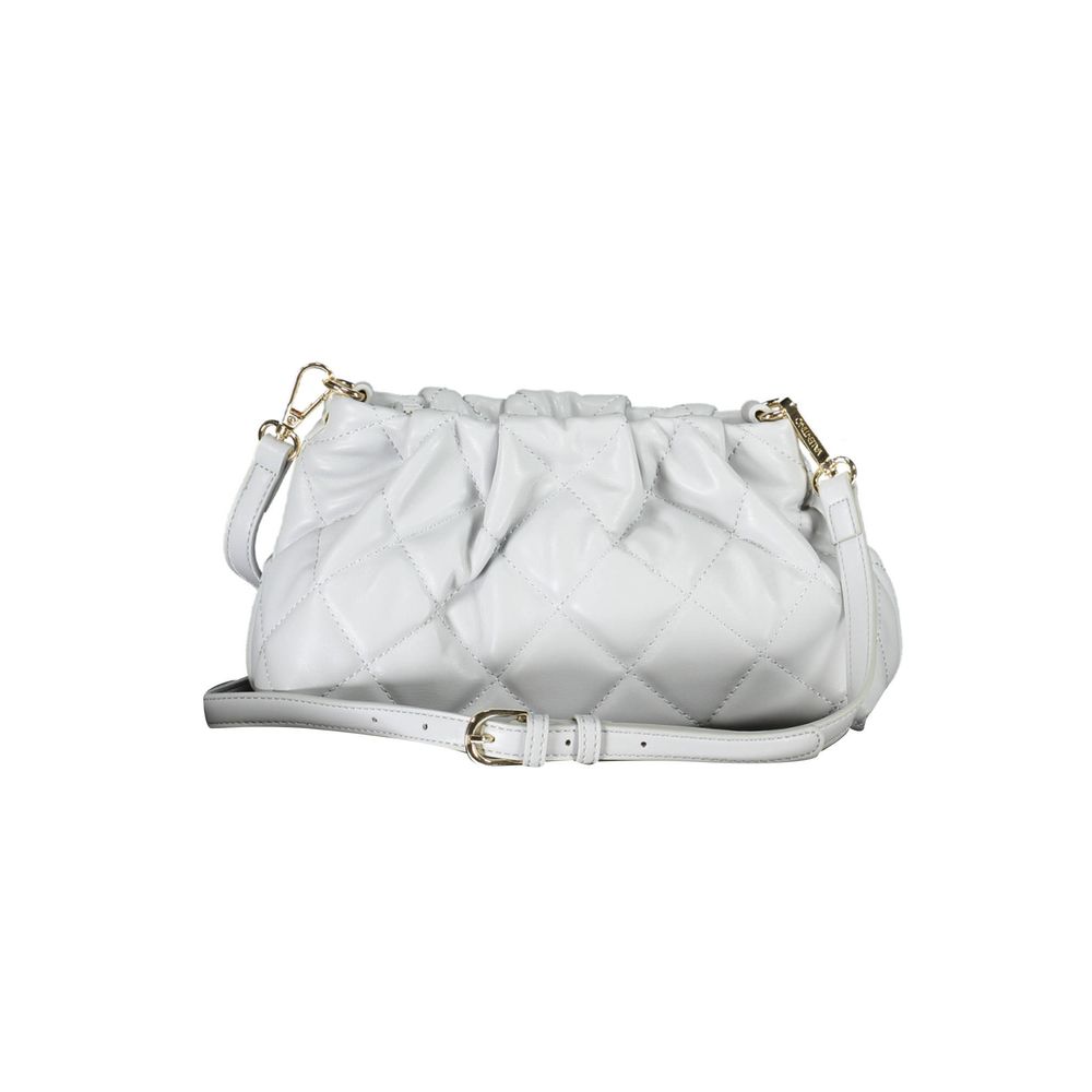Mario Valentino Graue Polyethylen-Handtasche