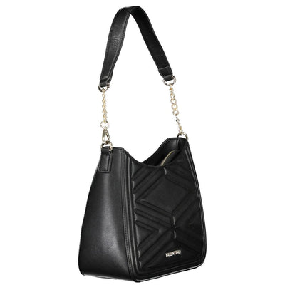 Mario Valentino Schwarze Polyethylen-Handtasche
