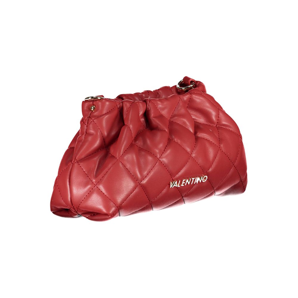 Mario Valentino Rote Polyethylen-Handtasche