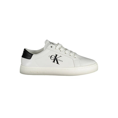 Calvin Klein Sneaker aus weißem Polyester