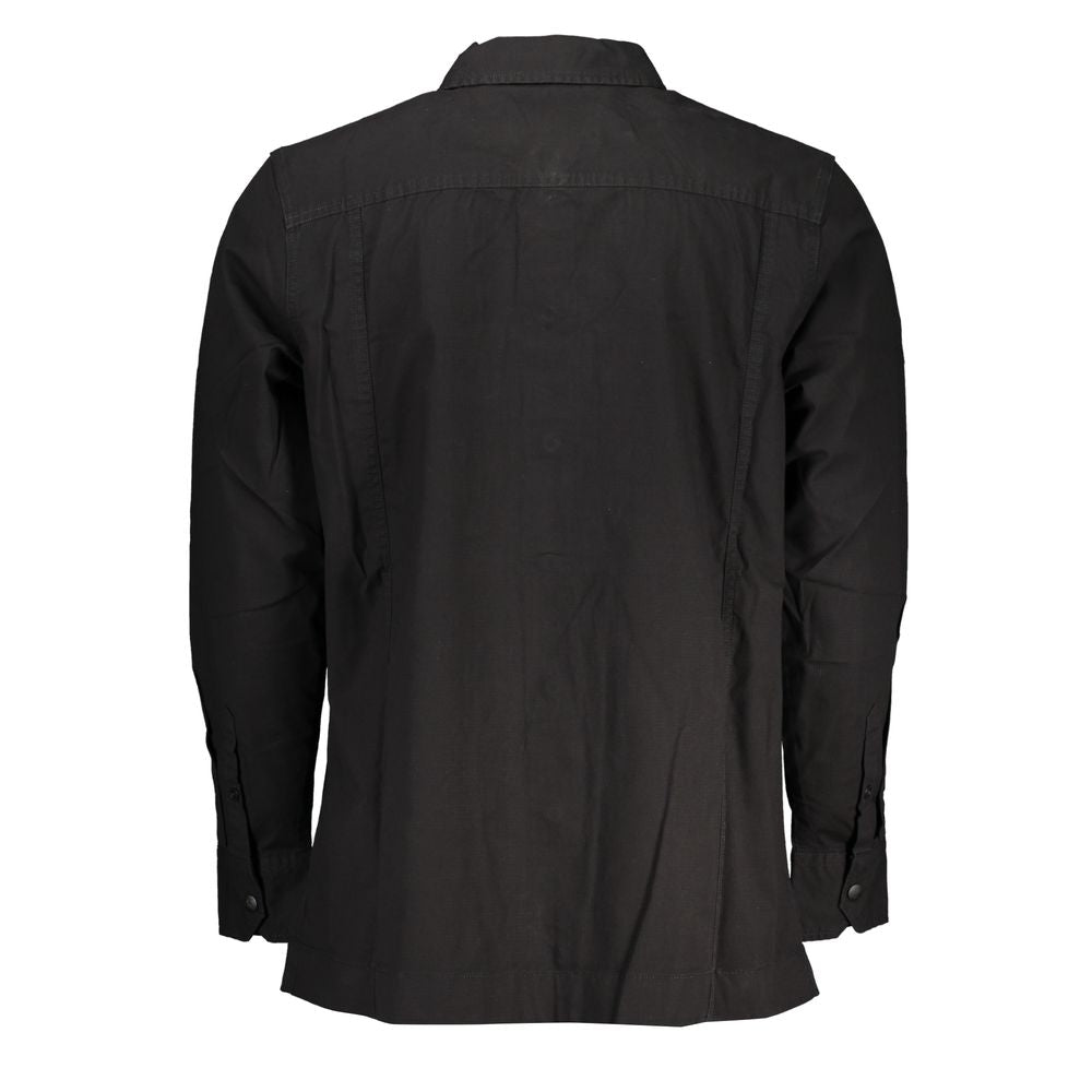 Calvin Klein Schwarzes Baumwollhemd