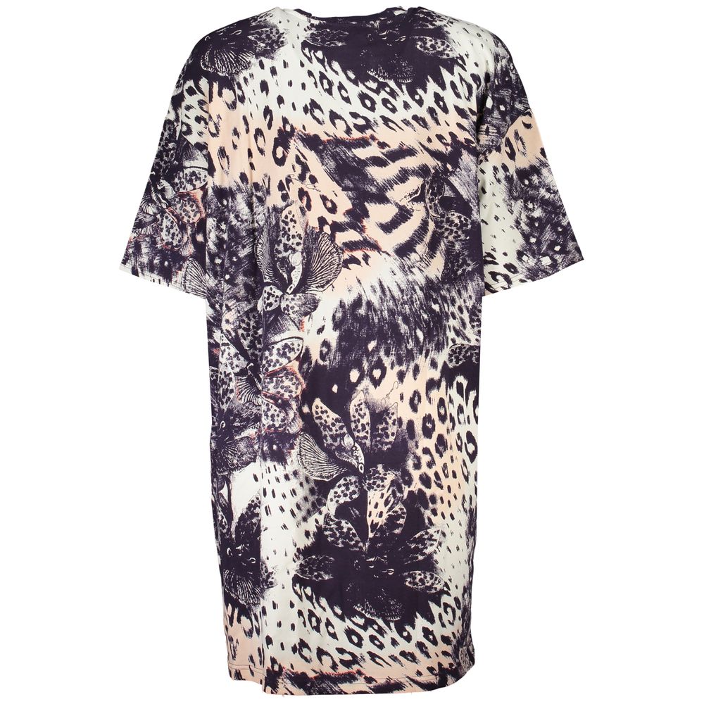 Cavalli Class Rosa Baumwollkleid