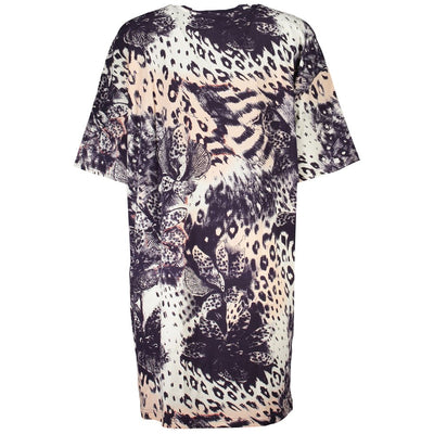 Cavalli Class Rosa Baumwollkleid