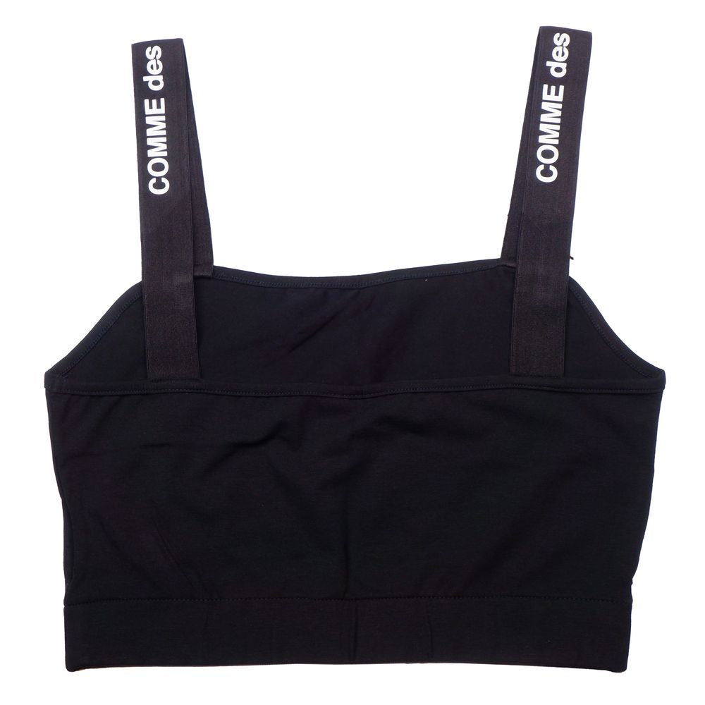 Comme Des Fuckdown Schwarze Baumwoll-Oberteile &amp