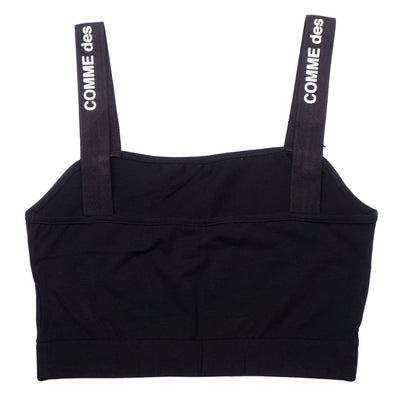 Comme Des Fuckdown Schwarze Baumwoll-Oberteile &amp