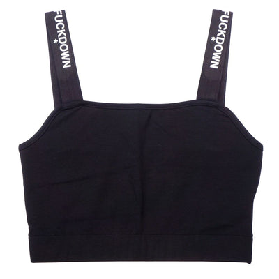 Comme Des Fuckdown Schwarze Baumwoll-Oberteile &amp