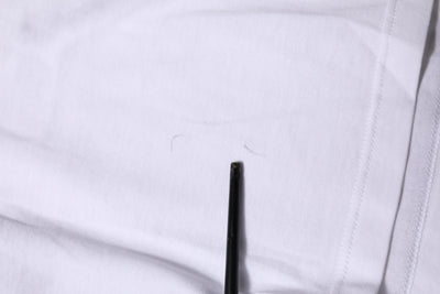 Dolce & Gabbana Weißes Baumwoll-T-Shirt mit kurzen Ärmeln