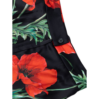 Dolce & Gabbana Bicolor Seidenrock