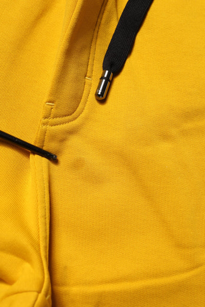 Dolce & Gabbana Gelbe Baumwoll-Sweatpant-Jogger-Hose