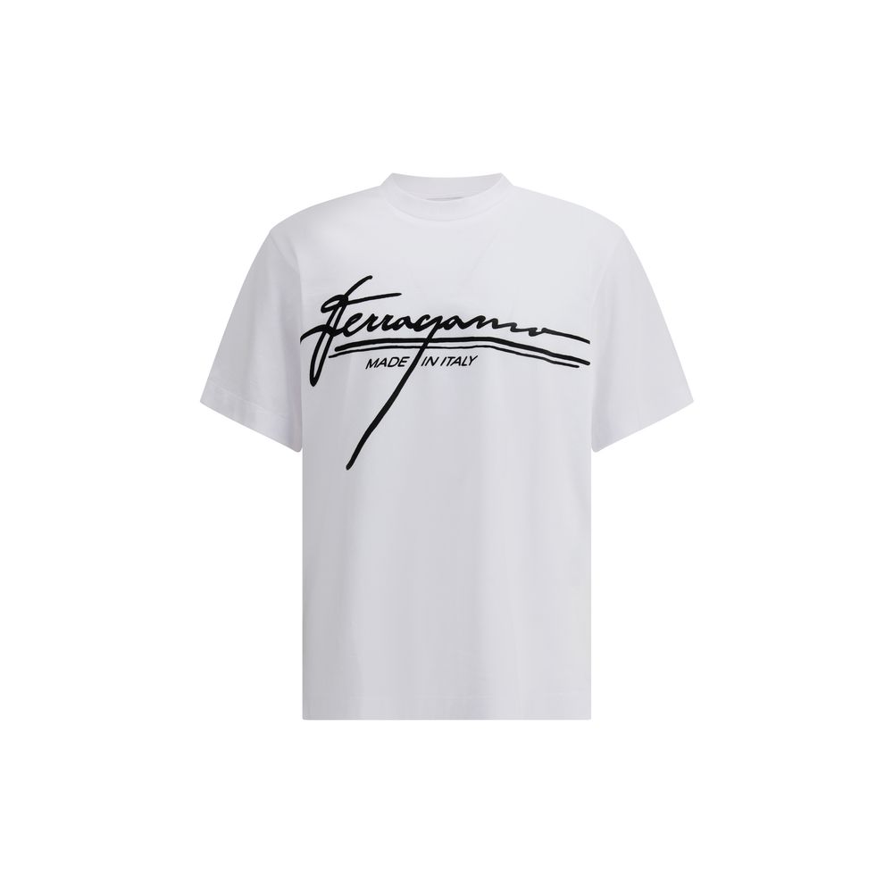 Ferragamo T-Shirt mit Logo