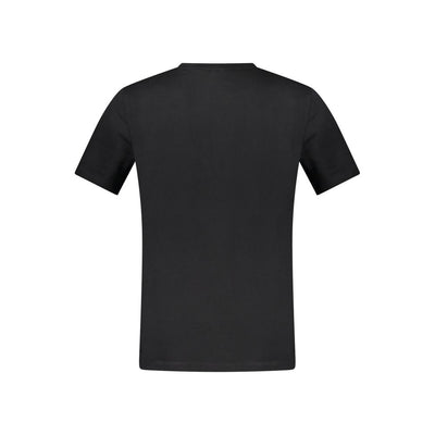 Hugo Boss Schwarzes T-Shirt aus Baumwolle