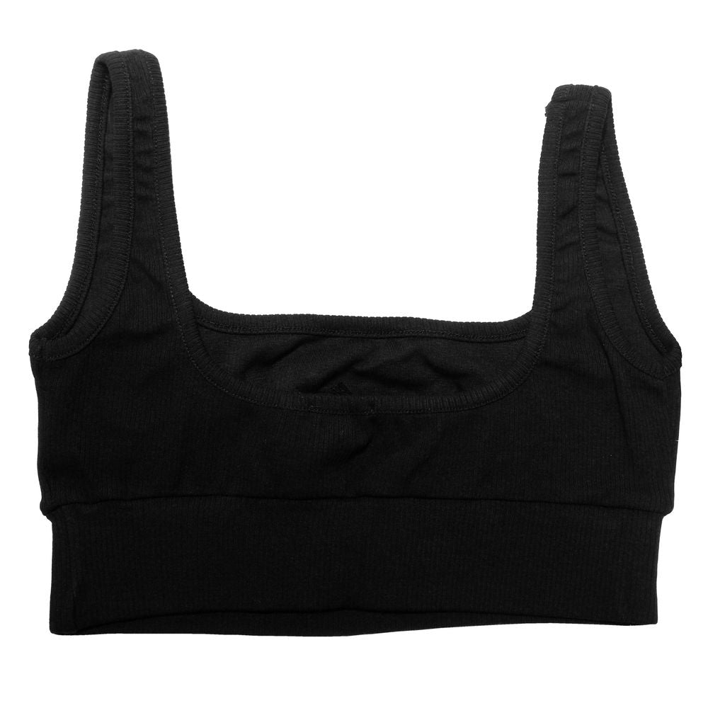 Comme Des Fuckdown Schwarze Baumwoll-Oberteile &amp