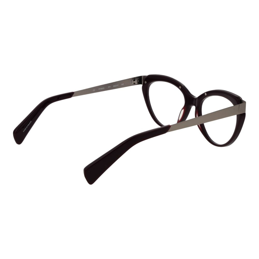 Yohji Yamamoto Lila optische Unisex-Fassungen