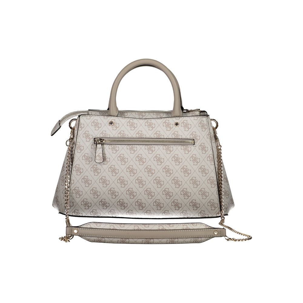 Guess Jeans Graue Polyethylen-Handtasche