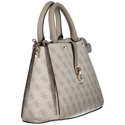 Guess Jeans Graue Polyethylen-Handtasche