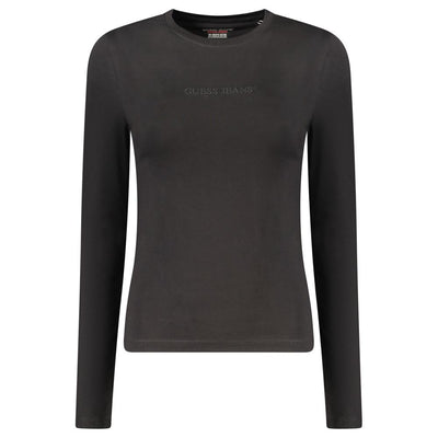 Guess Jeans Schwarze Baumwoll-Oberteile &amp