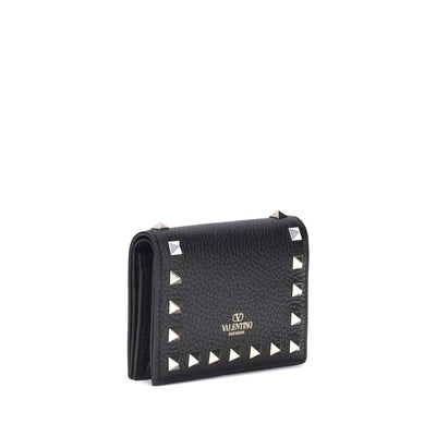 Valentino Garavani Rockstud Leder Geldbörse