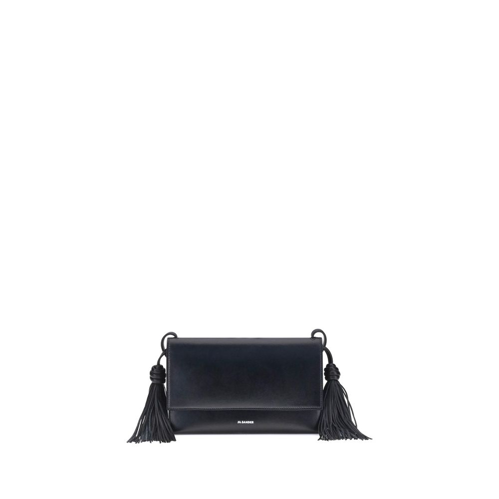 Jil Sander Umhängetasche mit Quaste