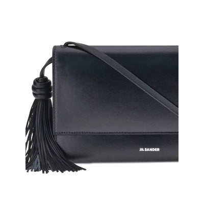 Jil Sander Umhängetasche mit Quaste