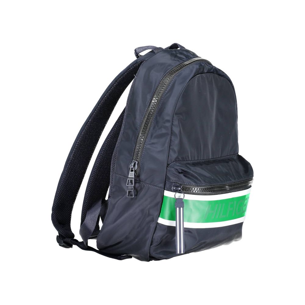 Tommy Hilfiger Blauer Polyester-Rucksack