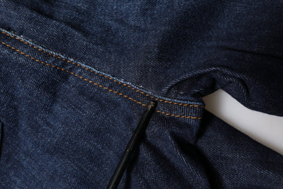 Dolce & Gabbana Blaue GRACE High Waist Skinny Denim Jeans