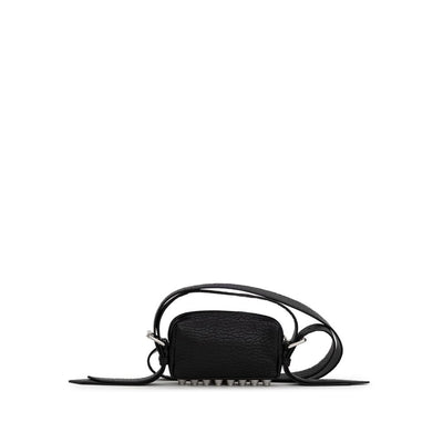 Alexander Wang Schwarze Leder-Umhängetasche