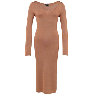 Tom Ford Orange Viskose Lang
