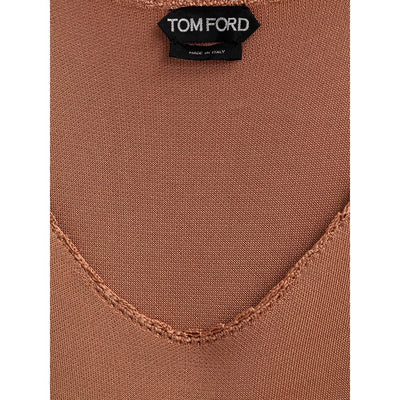 Tom Ford Orange Viskose Lang