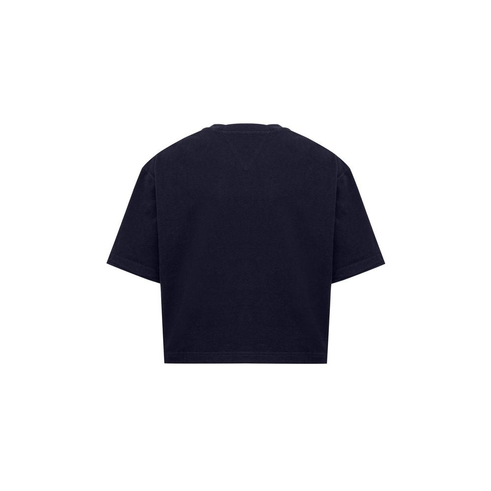 Bottega Veneta T-Shirt aus blauer Baumwolle