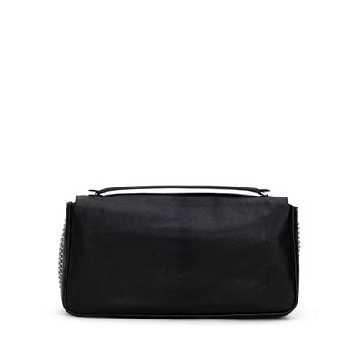 Fendi Schwarze Leder-Umhängetasche